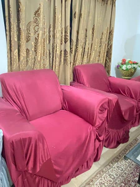 5 seter sofa set buy and use 1