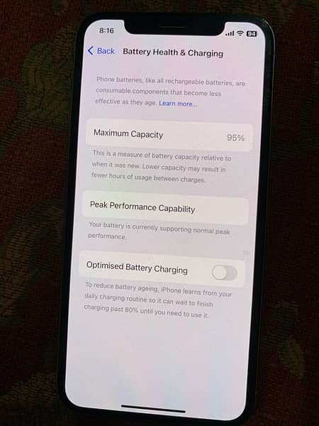 Iphone xs 64 GB white FU Dual PTA Approved 6