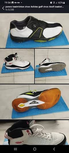 yonex badminton shoe Adidas golf shoe And1 basketball tennis shoes