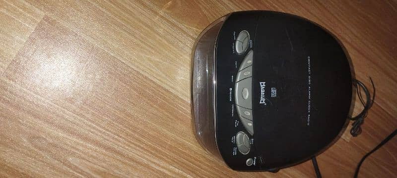 Antique alarm radio clock 2