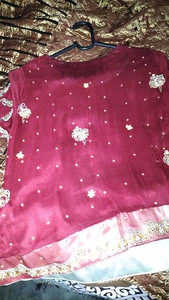 Bridal | Barat | wedding | Lehenga | Designer Nikkah Dress For Bride 5