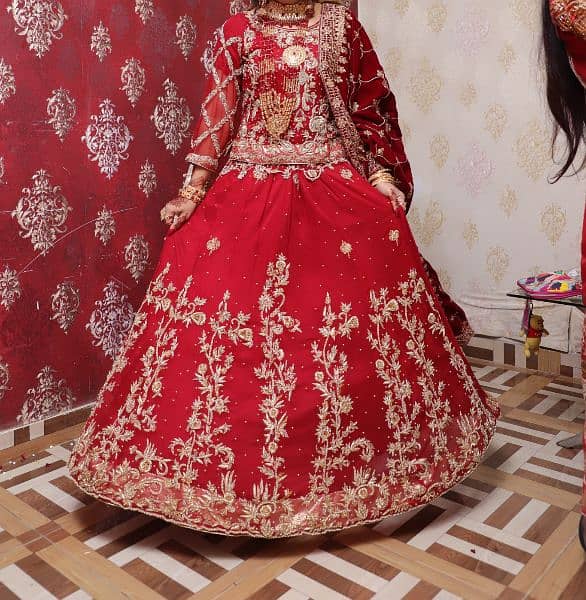 Bridal | Barat | wedding | Lehenga | Designer Nikkah Dress For Bride 3