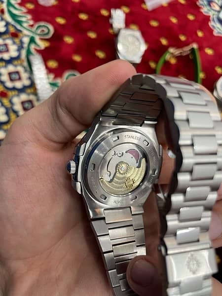 Palek automatic stainless steel new not used once 5