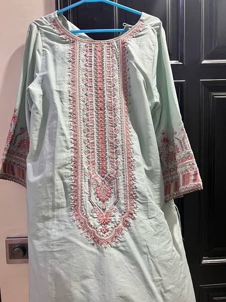 2pc kameez and wide bell bottom 3