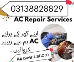 service repairing fitting gas refilling kit repired