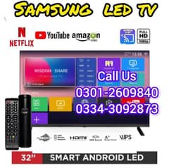 LED TV 32" INCH SAMSUNG ANDROID 4K UHD