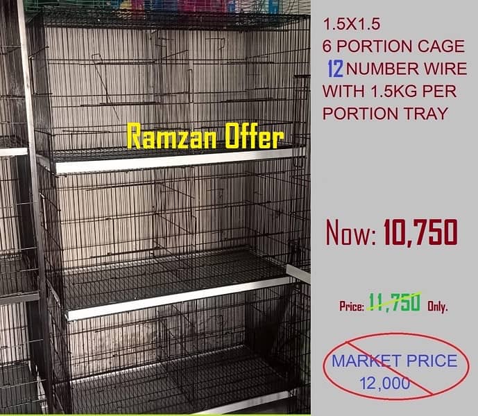 bird cages / cages for sale/cage/iron cage  Free Delivery 03184458164 6