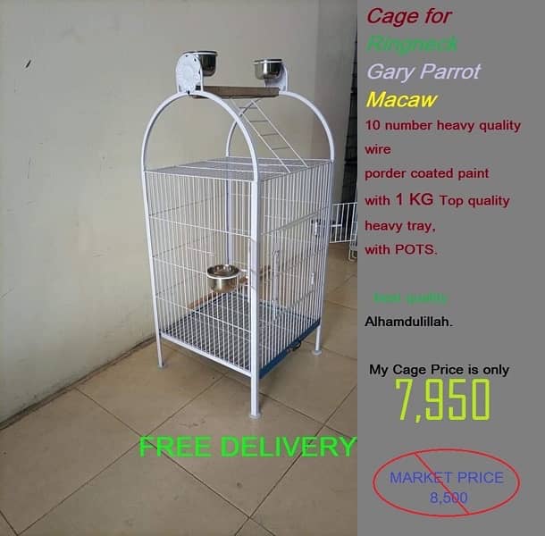 bird cages / cages for sale/cage/iron cage  Free Delivery 03184458164 15