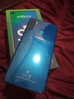 Infinix s5 lite 4/64 used mobile with box