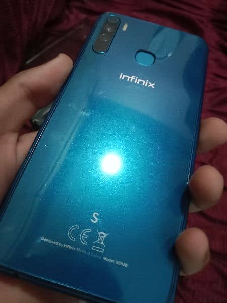 Infinix s5 lite 4/64 used mobile with box 1