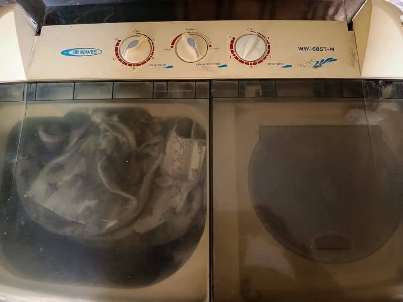 waves washing machine Double working condition 2