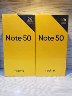 Realme Note 50 4gb 64gb Box Packed Official