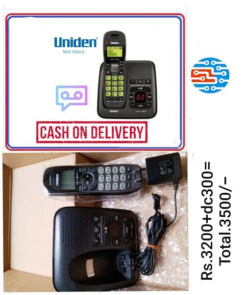 Digital PTCL Landline Cordless / Wireless Telephone. 14
