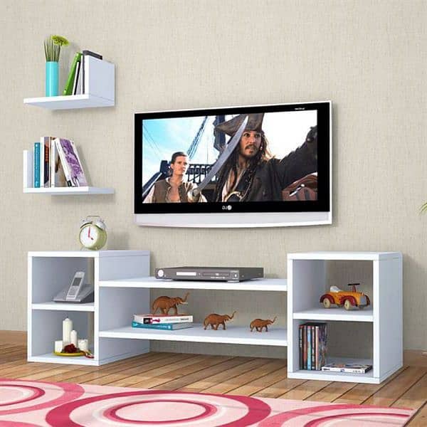 TV Console, TV Rack, Living Room Media Wall 2