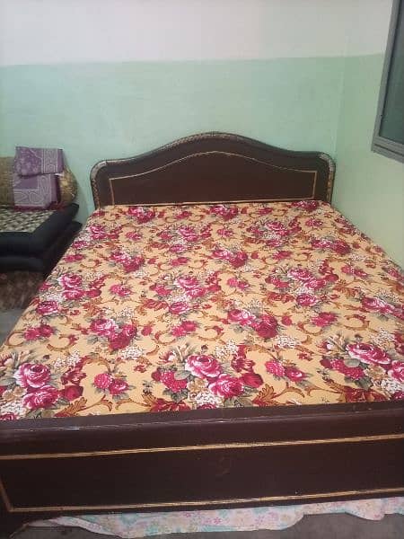 bed with mattress 3