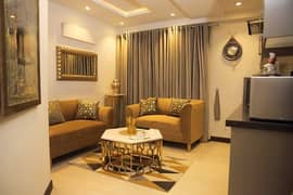 One Bed Fully Furnished Apartment For Rent On Outstanding Location Of Bahria Town 0