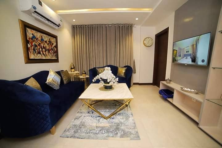 One Bed Fully Furnished Apartment For Rent On Outstanding Location Of Bahria Town 9
