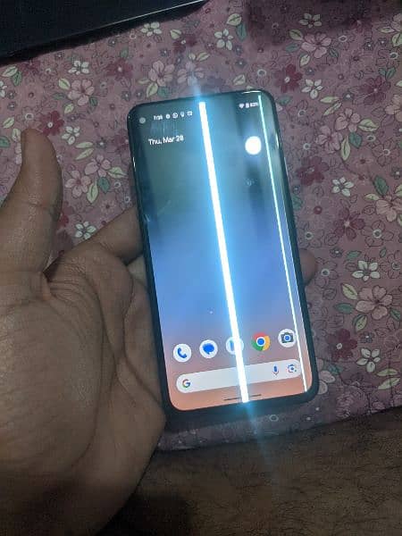pixel 4a 5g lines screen for sale 1