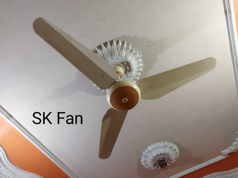 Ceiling fan Parwaz & SK fan available for sale 0333-3545981 1