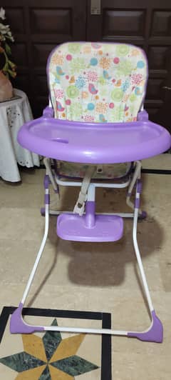 BABY DINNING CHAIR - (FOLDABLE) GOOD CONDITION