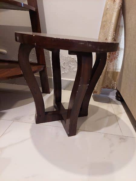 wooden tables set for sell 0