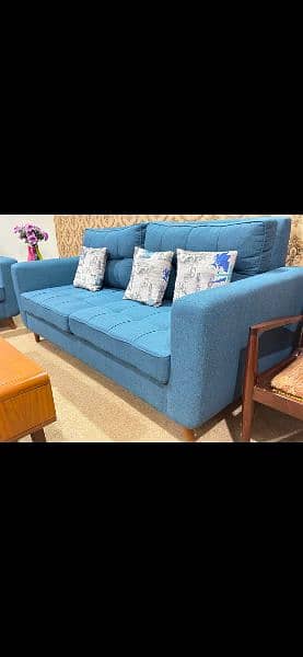 New 5 seater sofa with  double cushioning for sale 3