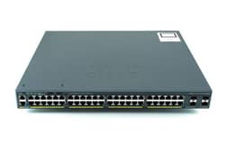 Cisco WS-C2960X-48FPS-L 48Ports All Gigabit POE with 4 SFP uplinks