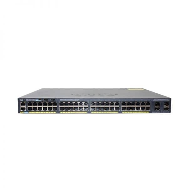 Cisco WS-C2960X-48FPS-L 48Ports All Gigabit POE with 4 SFP uplinks 2