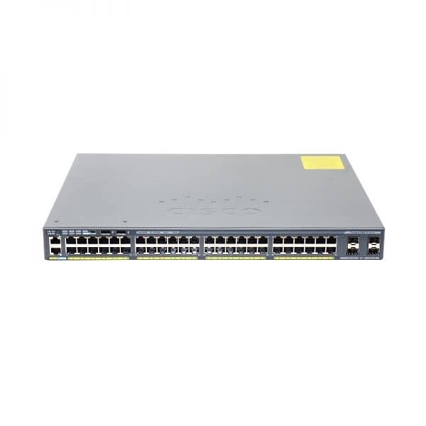 Cisco WS-C2960X-48FPS-L 48Ports All Gigabit POE with 4 SFP uplinks 3
