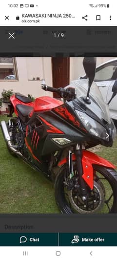 Kawasaki ninja 250 R