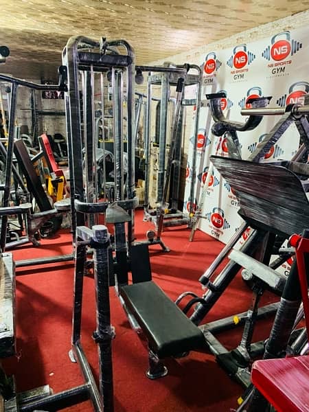 Functional trainer/four station/leg press/crossover 5