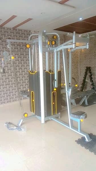 Functional trainer/four station/leg press/crossover 7