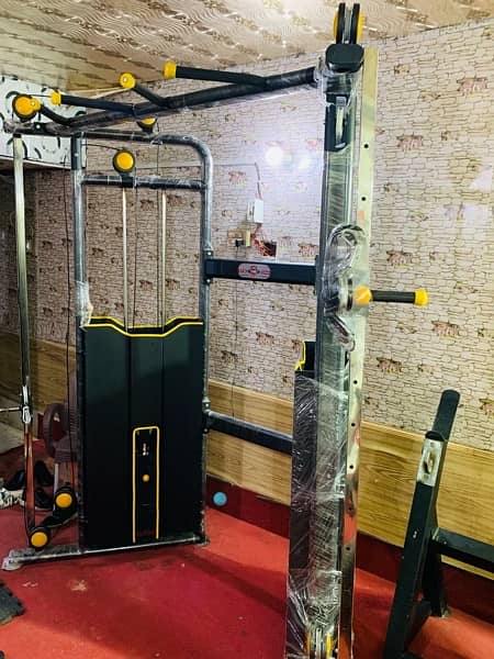 Functional trainer/four station/leg press/crossover 19