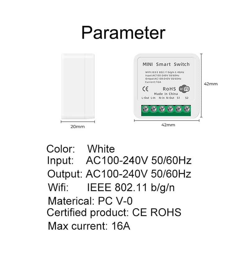 Tuya wifi or remote control RF 433M switches for motor water pump 17