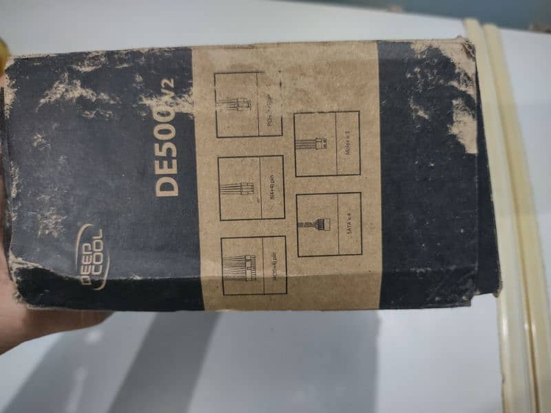 Deepcool 500watt De 500v2 sealed supply with box 1