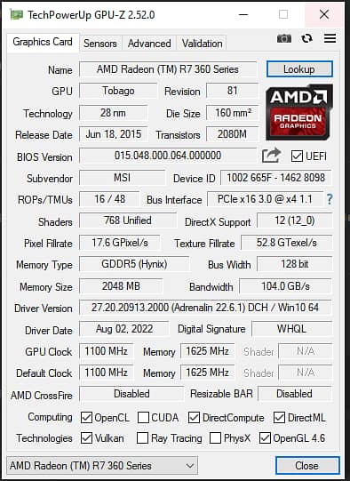 Hp z240 | 24 GB Ram | i5 6th Gen | 256 GB SSD | 2GB AMD R7 360 MSI 4