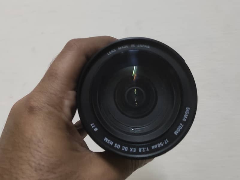 Sigma 17-50mm f2.8 EX DC OS HSM Lens (for Canon Mount - Crop Censor) 2