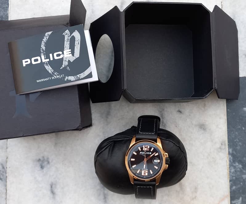 Bought from Dubai - Classy Police Watch - 100% Original 9