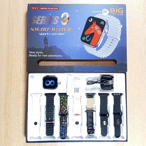 7 in 1 Strap Smart watch eid offer 14