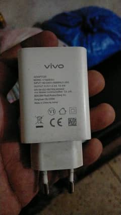 vivo y20 box pulled charger original