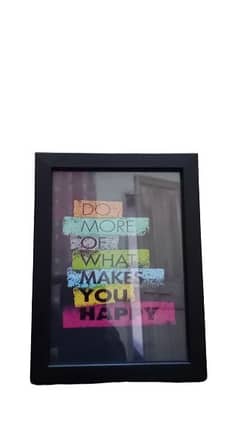 Wall Hanging Motivational Frame's