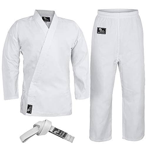 Karate uniform Plain Coloured Martial Arts Belt Uniform Cimac Judo 1