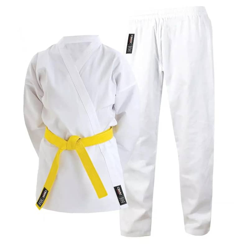 Karate uniform Plain Coloured Martial Arts Belt Uniform Cimac Judo 2