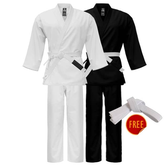 karate uniform judo suit heavy GSM quality takwando gi jujsto manufact 1