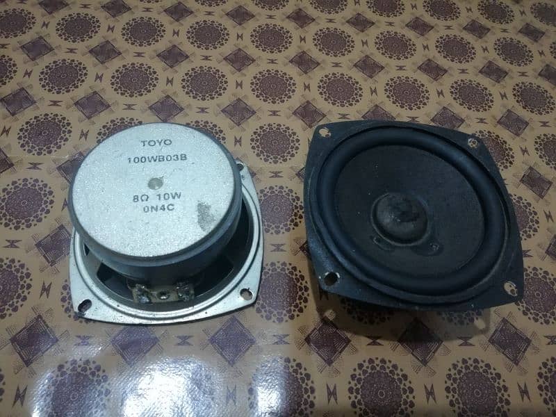 4 inch Woofer Speaker (Pair) 2