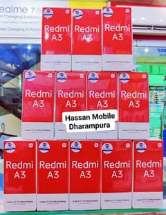 REDMI A3 (4GB/128GB) Fingerprint 5000mah Battery New Box Pack