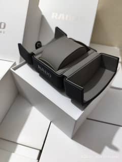 RADO WATCHES ORIGINAL BOX WHITE AND BLACK AVAILABLE