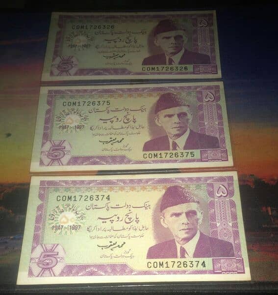 Pakistani old notes 4