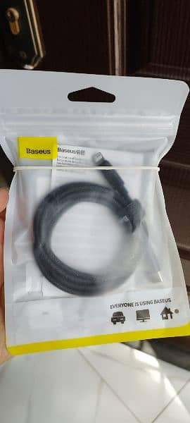 IPhone 11 pro max data cable baseus brand new. 0