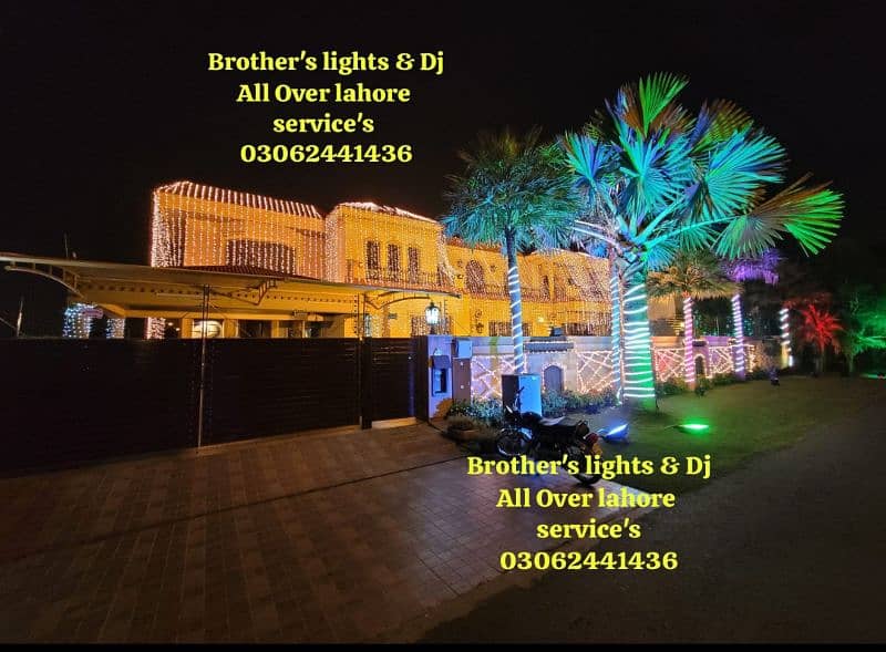 ,wedding lights decor,fairy lights,truss,Dj,sound system for rent, 2